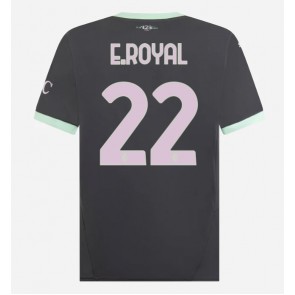 AC Milan Emerson Royal #22 Replika Tredjetrøje 2024-25 Kortærmet